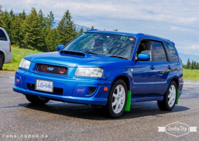 2004 Subaru Forester at the 2023 Airport Drag Races